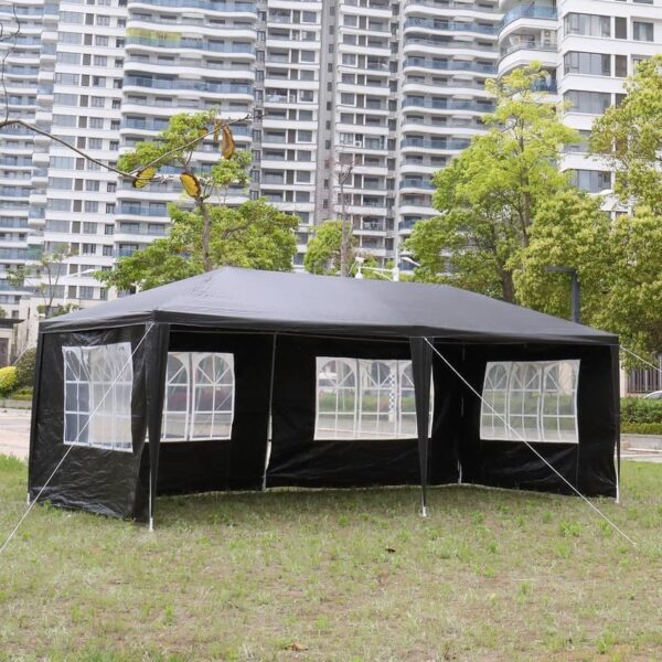 10'x20' Outdoor Waterproof Party Tent - 6 Removable Sidewalls - Image 8