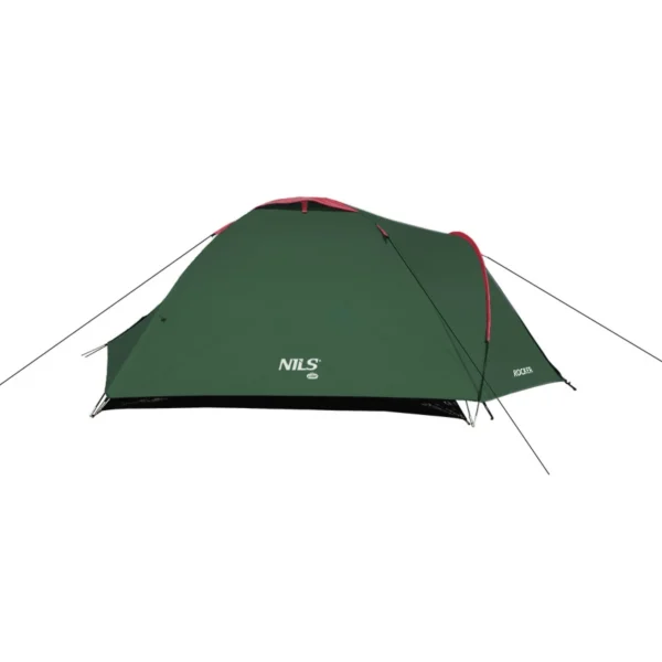 NC6013 Camping Tent - Green-Red - Image 2