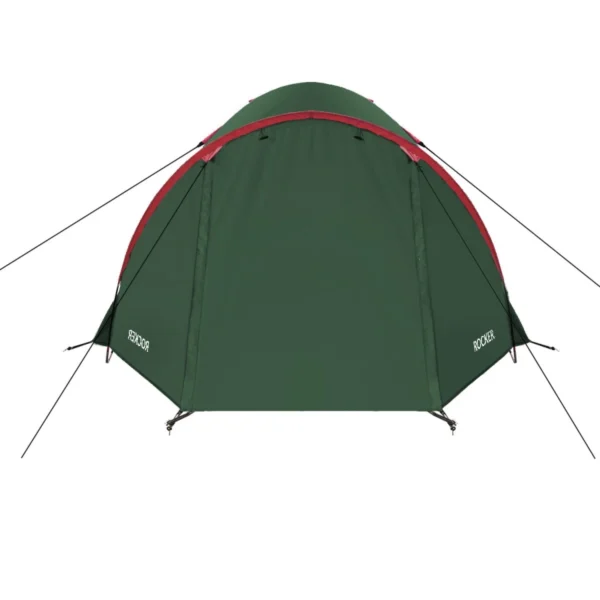 NC6013 Camping Tent - Green-Red - Image 4
