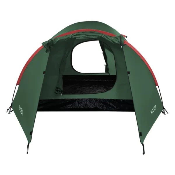 NC6013 Camping Tent - Green-Red - Image 9