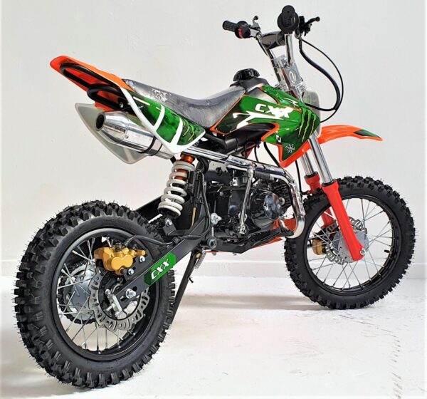 125cc Orange Monster Pit Bike – Teen Off-Road Beast (Ages 13+ | 4-Stroke Power | Aggressive Styling) - Image 2