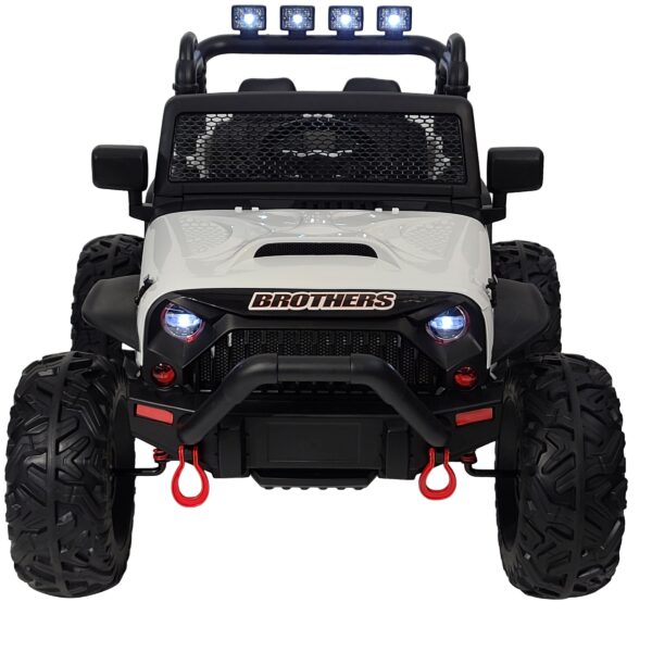 Grey 24V Ride-On Truck – Premium Electric Toy Car for Kids Ages 2-5 - Image 2