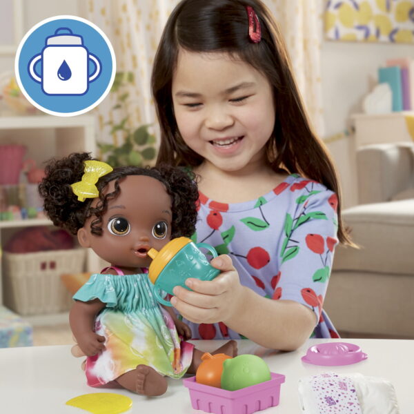 Baby Alive Fruity Sips Doll – Lime (Ages 3+) - Image 5