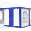 20' x 40' Heavy Duty Party Tent - Stripe Blue&White