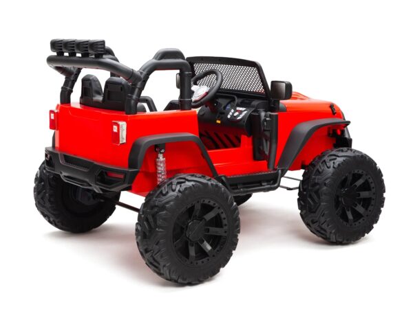 24V Kids Ride-On Truck – Powerful Electric Adventure Vehicle (Red Edition) - Image 5