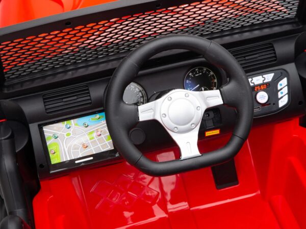 24V Kids Ride-On Truck – Powerful Electric Adventure Vehicle (Red Edition) - Image 6