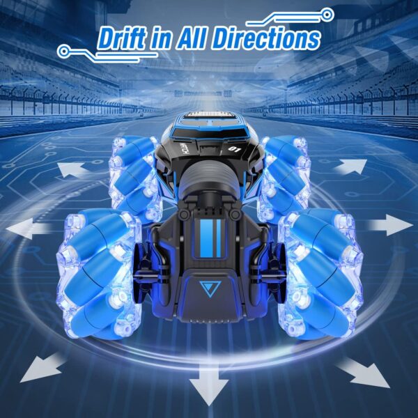 Gesture RC Car - 4WD 2.4GHz Remote Control Gesture Sensing Car - Image 7