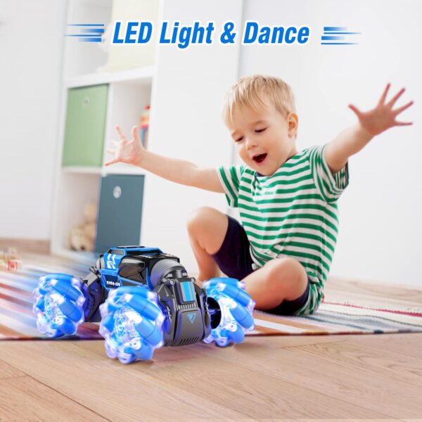 Gesture RC Car - 4WD 2.4GHz Remote Control Gesture Sensing Car - Image 2