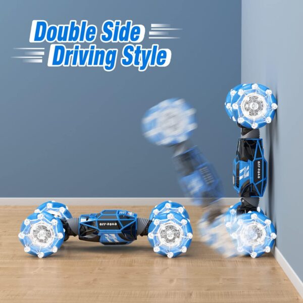 Gesture RC Car - 4WD 2.4GHz Remote Control Gesture Sensing Car - Image 6