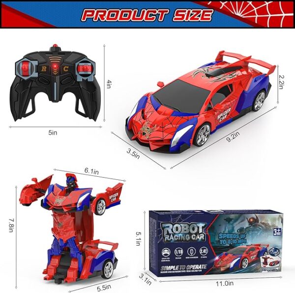 Transform RC Cars - 2.4GHz Remote Control Car - Image 3