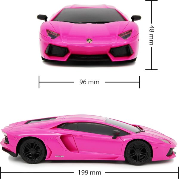 1:24 Scale Officially Licensed Lamborghini LP700-4 Aventador RC Car - Image 2