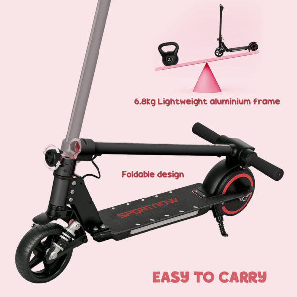 Folding Electric Scooter with LED Lights & Display Portable, Powerful & Packed with Smart Features - Image 4