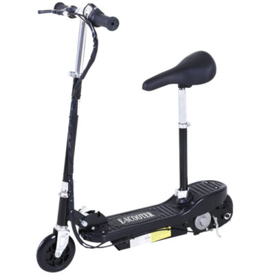 Kids Electric Ride-On eScooter Motorbike (Black Edition) |120W Motor • Dual 12V Batteries • Ages 5-10 Years