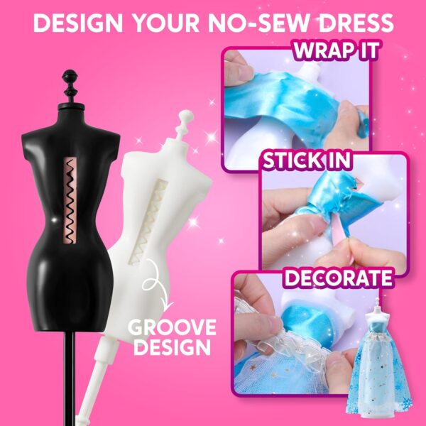 Klever Kits 400+PCS Fashion Design Crafts – Creative DIY Sewing Kit for Aspiring Designers - Image 4