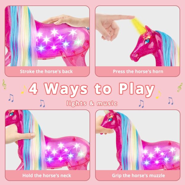 My Dreamy Unicorn and Princess Doll Playset - Enchanting Playtime Awaits - Image 6
