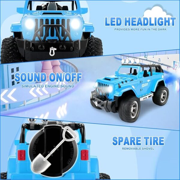 Remote Control Car for Kids with Spray Mist - Image 3