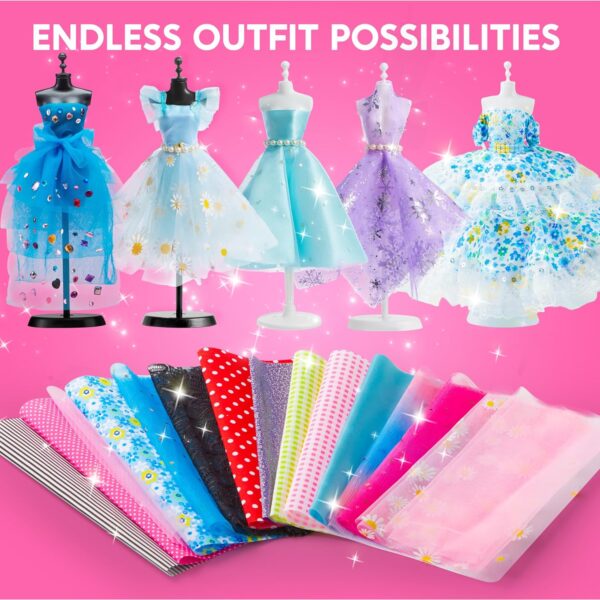 Klever Kits 400+PCS Fashion Design Crafts – Creative DIY Sewing Kit for Aspiring Designers - Image 6