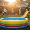Sunny Splash Inflatable Kiddie Pool