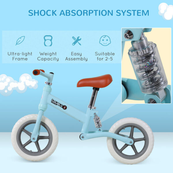 Sky Blue Toddler Balance Bike – The Perfect First Bike for Little Explorers (Ages 18 Months-4 Years) - Image 4