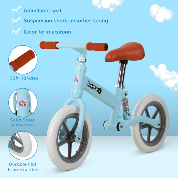 Sky Blue Toddler Balance Bike – The Perfect First Bike for Little Explorers (Ages 18 Months-4 Years) - Image 5