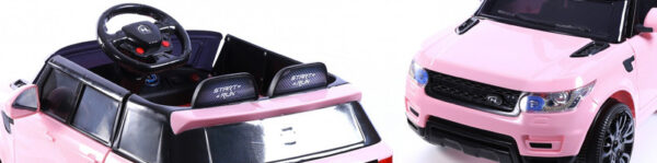 Girls Mini HSE Discovery 4x4 Style Pink Jeep - Image 2