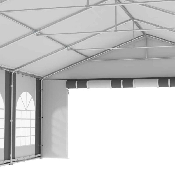 Outsunny 20' x 33' Heavy Duty Party Tent & Carport with Removable Sidewalls and Double Doors, Large Canopy Tent, Sun Shade - Image 9
