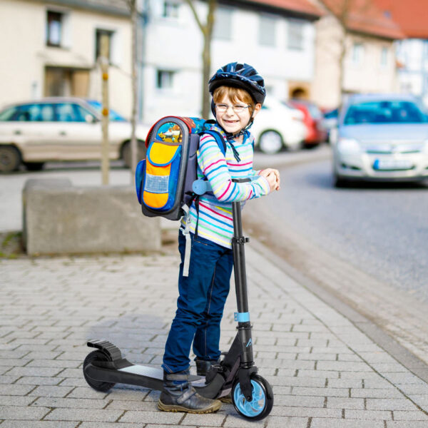 olding Electric Scooter with Rear Wheel Brake - Image 2