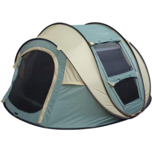 Easy Up 4 Dome Tent – Instant 60-Second Setup for Stress-Free Camping