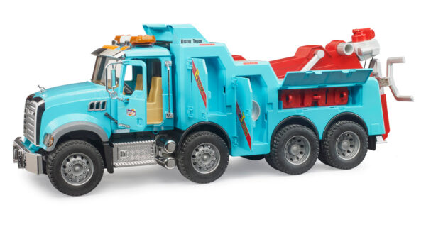Bruder 02831 Mack Granite Recovery and Towing Truck - Image 3