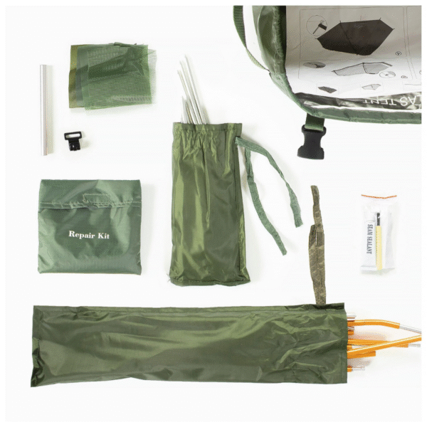 First Ascent Atlas 1 Person Tent – Ultralight & Weatherproof Solo Shelter - Image 10