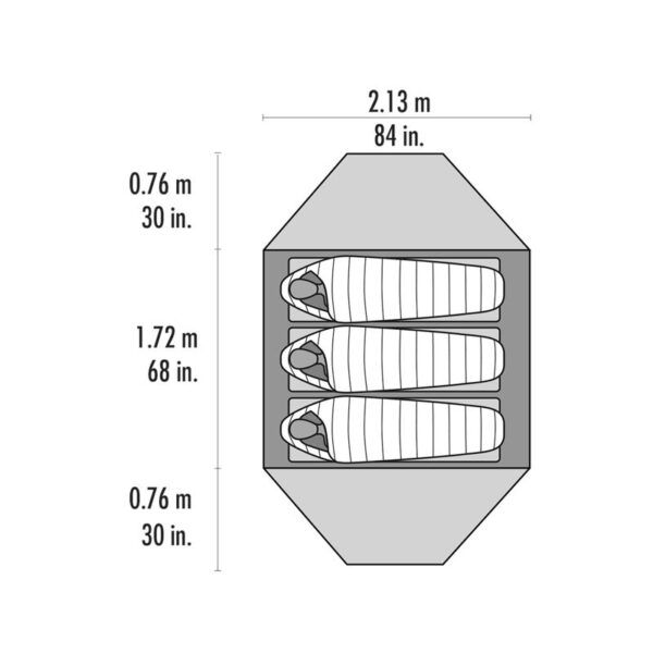 MSR Elixir 3 Tent – Reliable 3-Season Shelter for Outdoor Adventures - Image 3