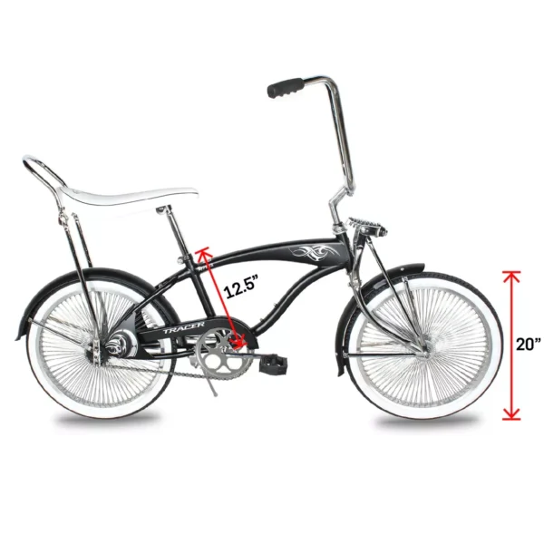 20" Classic Style Lowrider Bike - Image 3